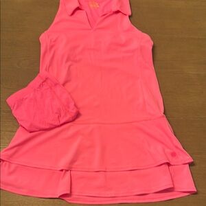 Vibrant Pink Sleeveless Dress